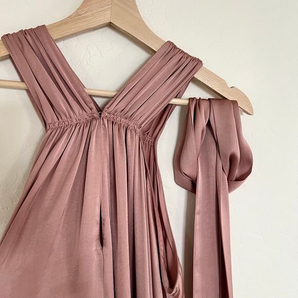 Hatch Fete Gown O/S Rosewood Pink Maternity Dress Bridesmaid Formal - Picture 6 of 10